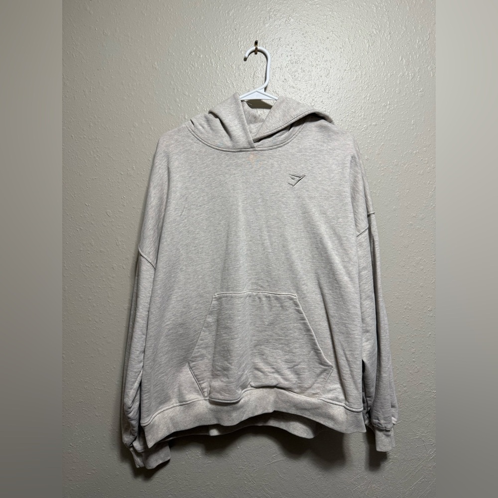 Gymshark Light Gray Hoodie